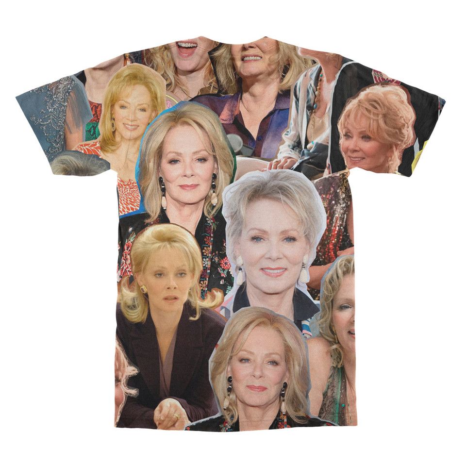 Jean Smart Photo Collage T-Shirt Back