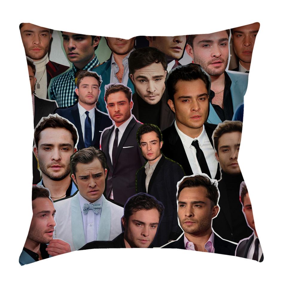 Ed Westwick Photo Collage Pillowcase
