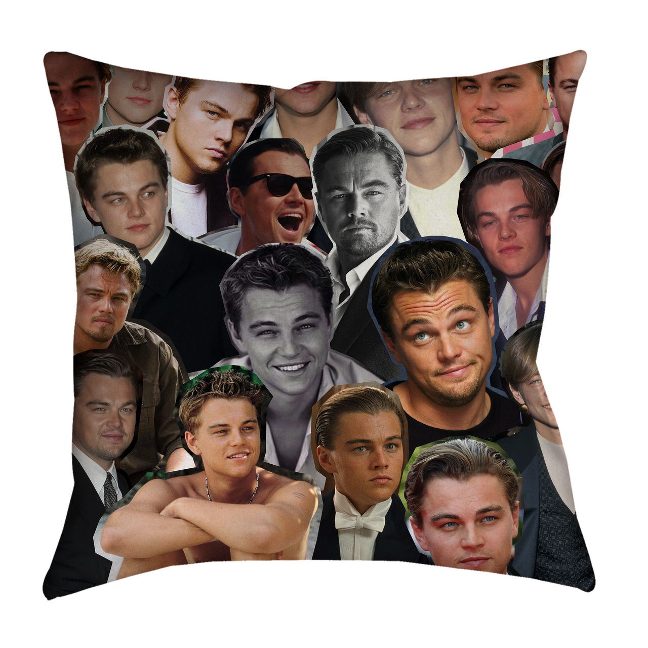 Leonardo Dicaprio Collage Pillowcase