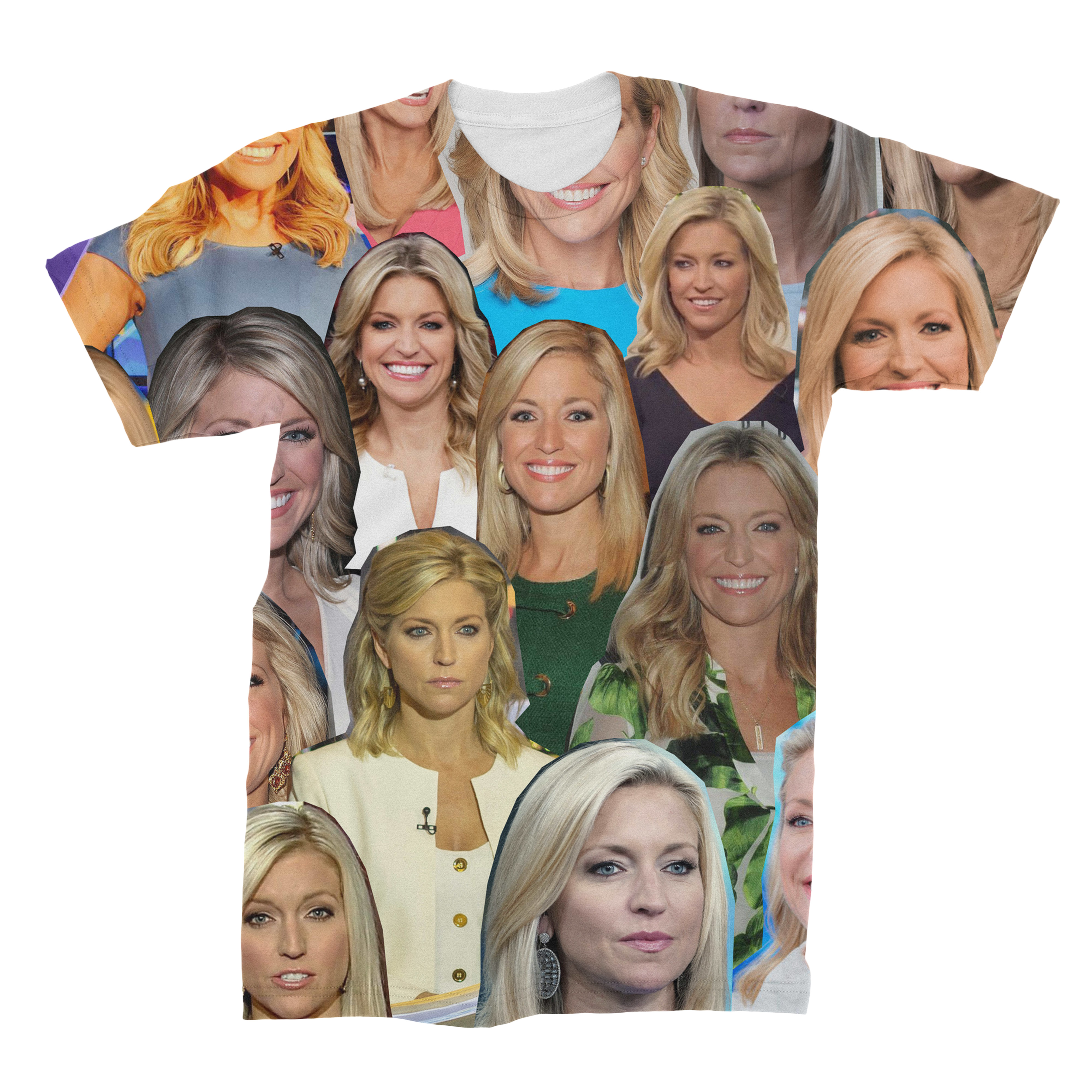 Ainsley Earhardt Photo Collage T-Shirt - Subliworks