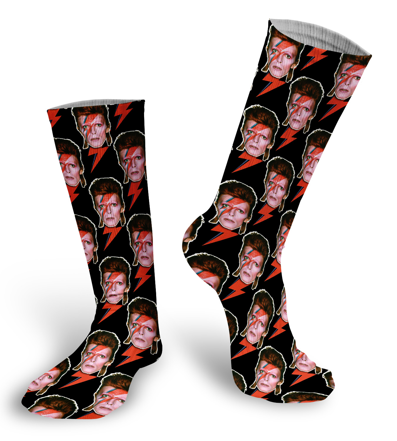 David Bowie faces Socks