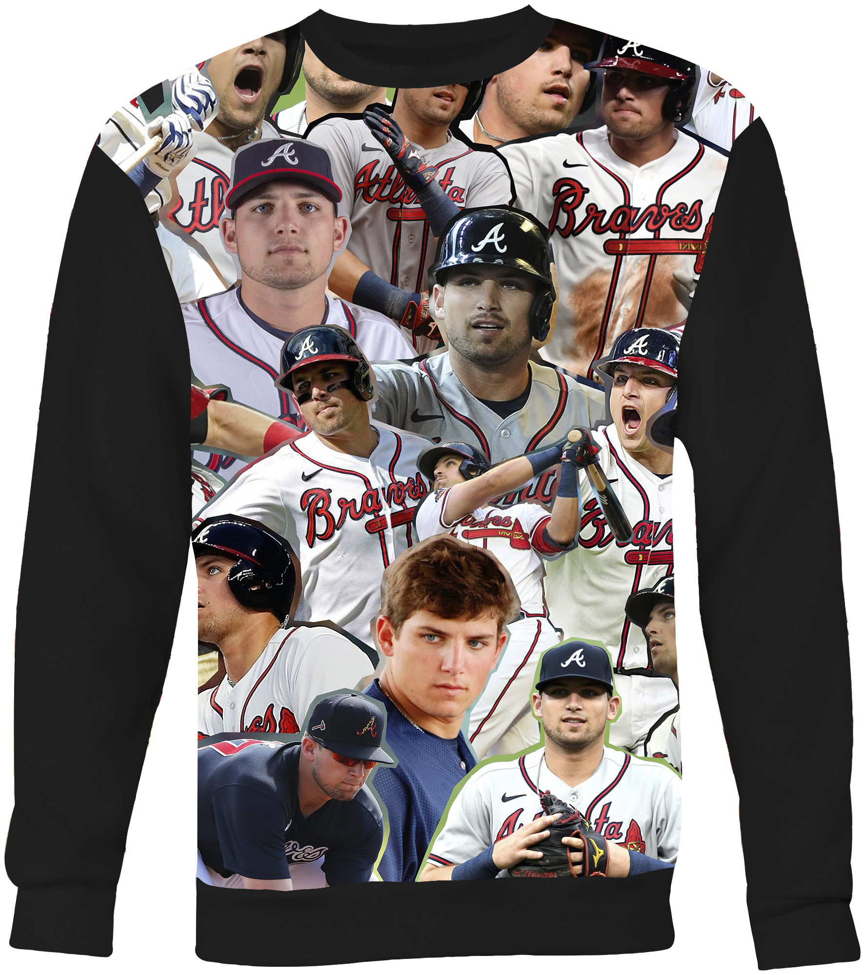 Austin Riley Photo Collage Sweater Sweatshirt