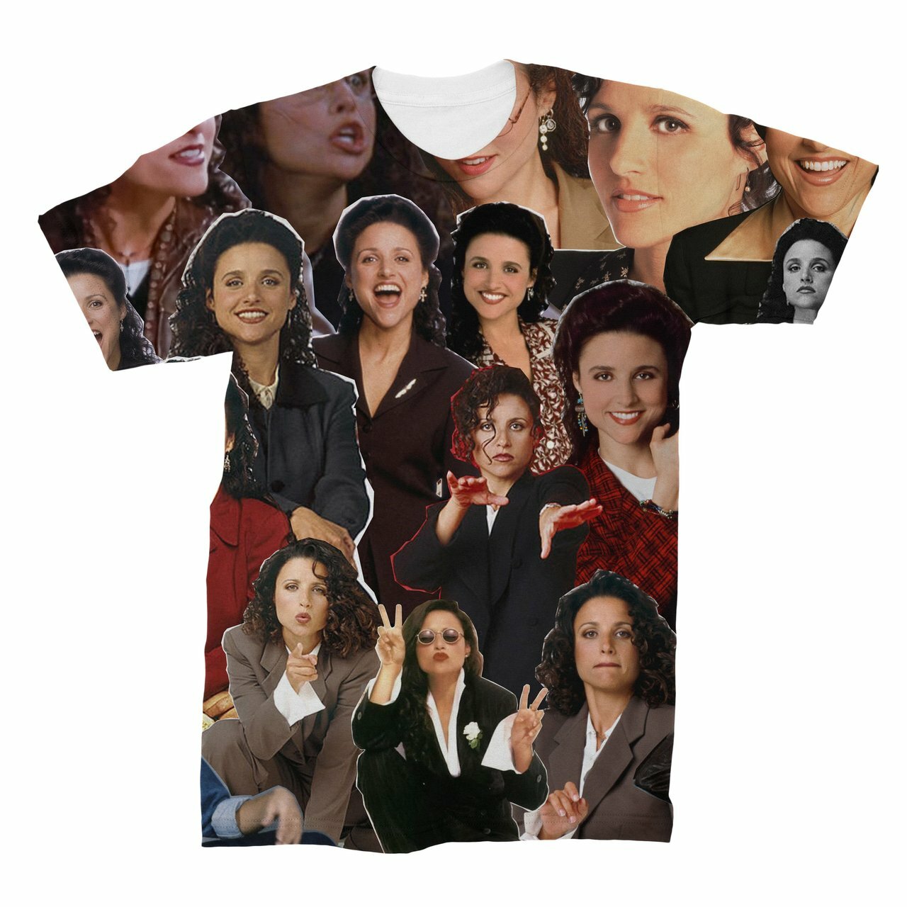 Elaine Benes Photo Collage T shirt 