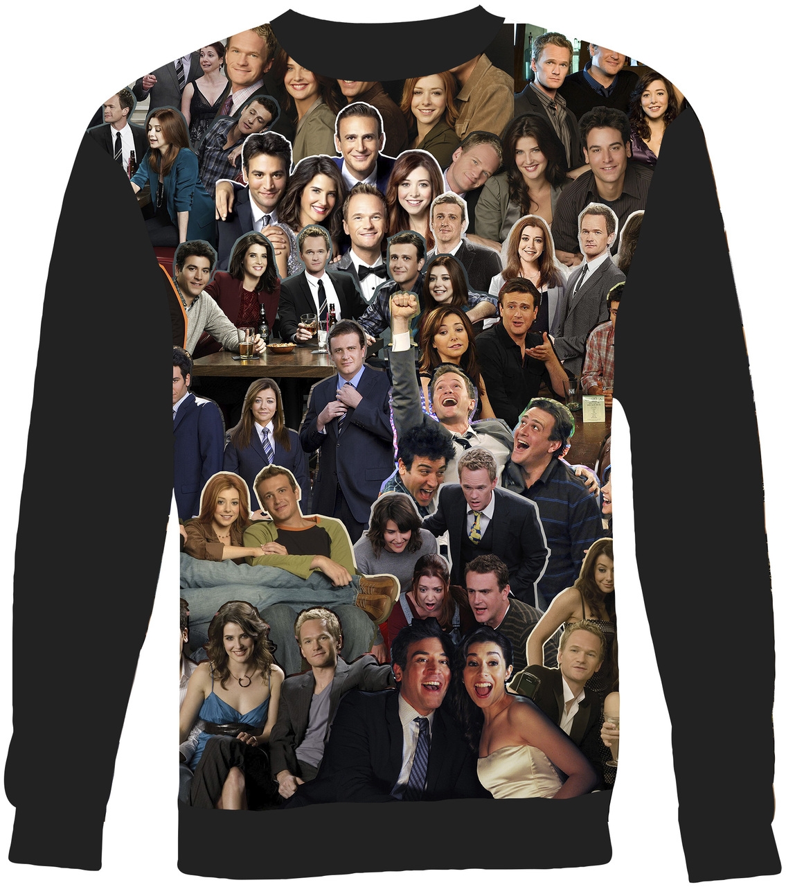 How I Met Your Mother Collage Sweater Sweatshirt Subliworks