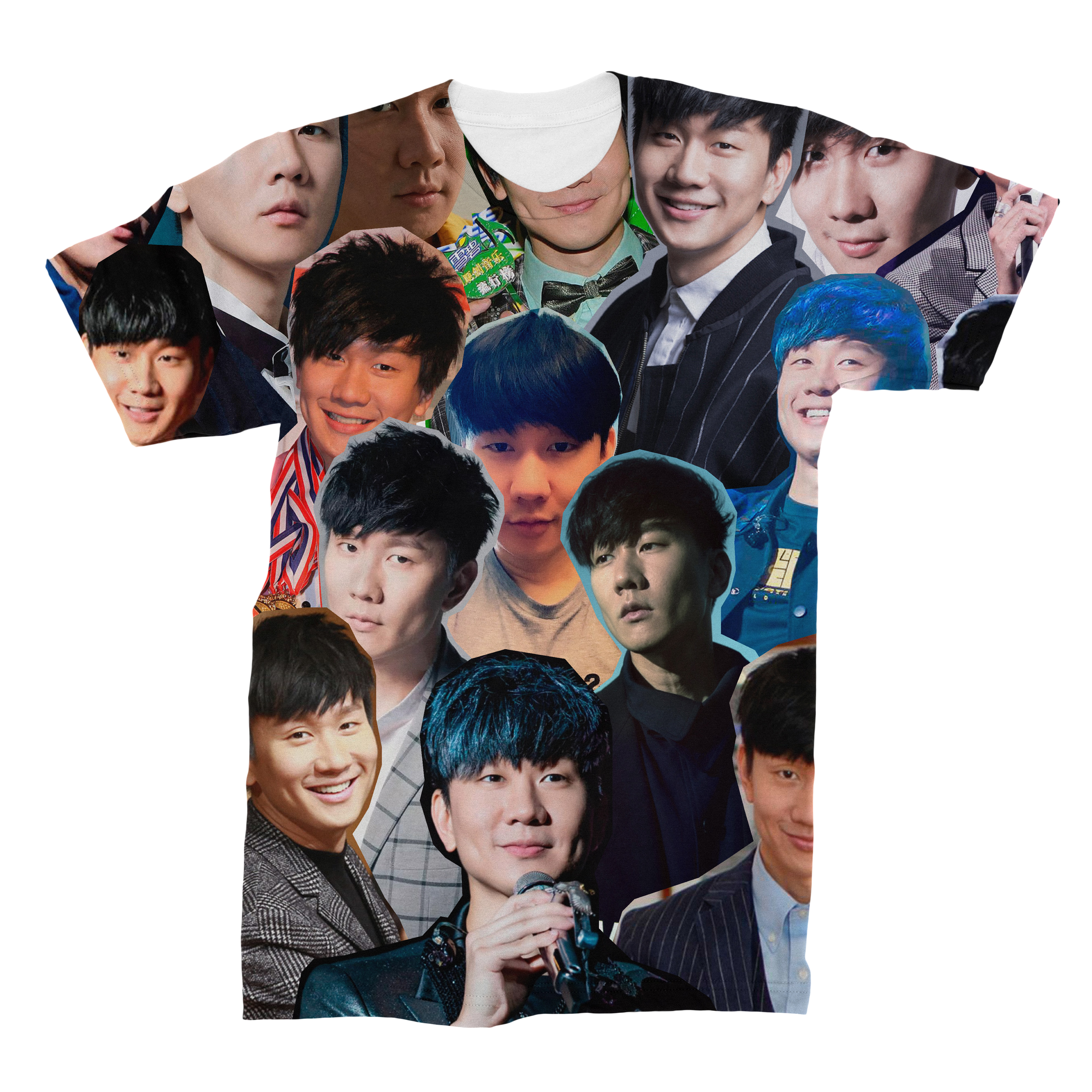 JJ Lin Photo Collage Pillowcase - Subliworks