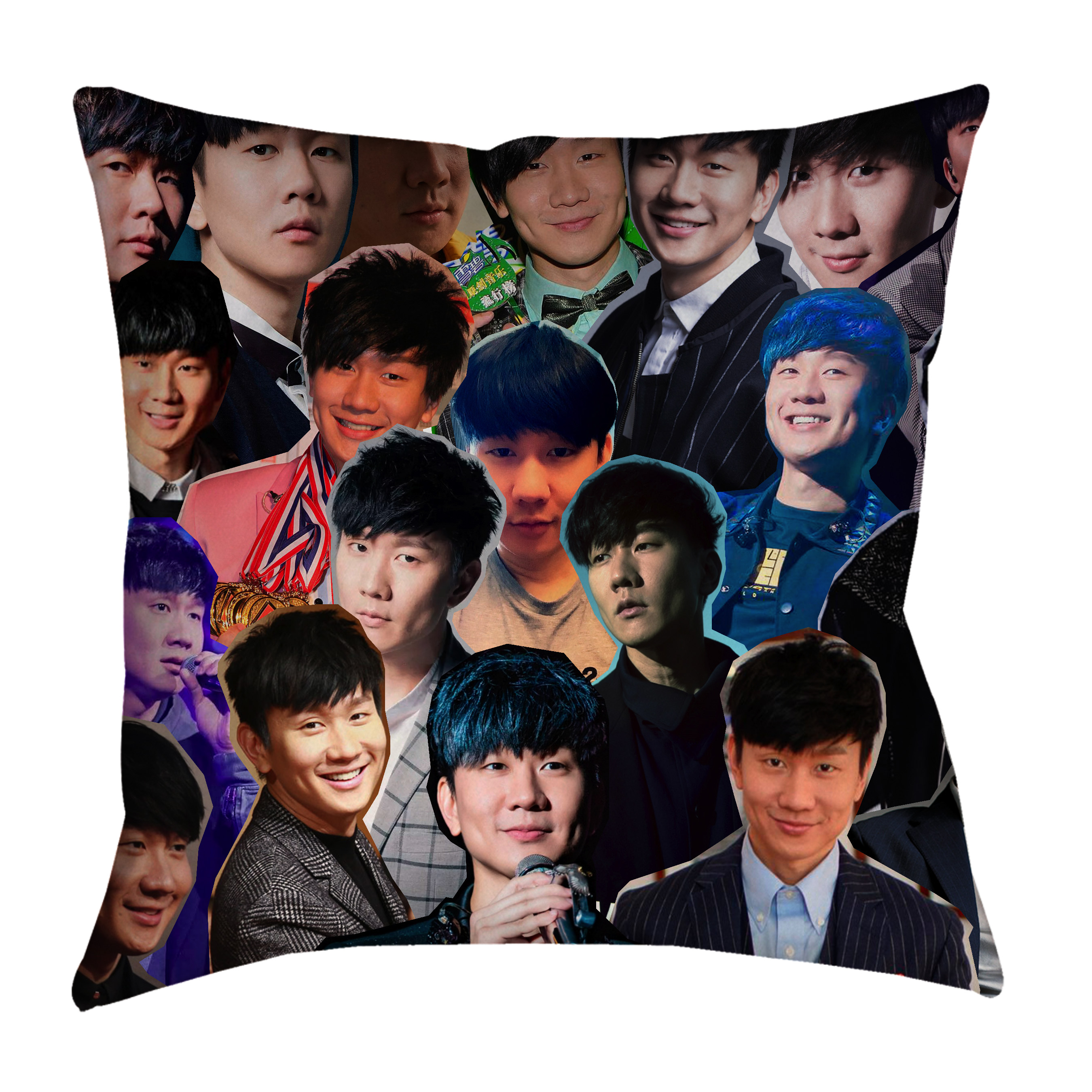 JJ Lin Photo Collage Pillowcase - Subliworks