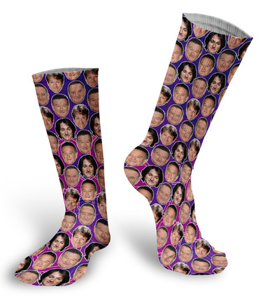 Robin Williams faces Socks