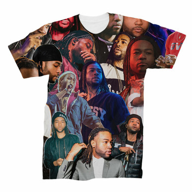 King Von Photo Collage T-Shirt