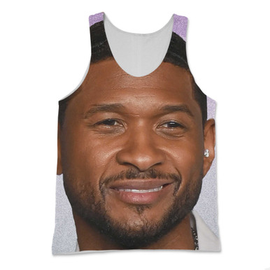 Usher Tank Big Face Tank Top - Subliworks