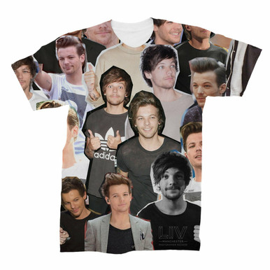 Louis Tomlinson One Direction Singer Portrait Shirt - teejeep