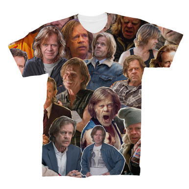 Frank Gallagher (Shameless) Photo Collage T-Shirt