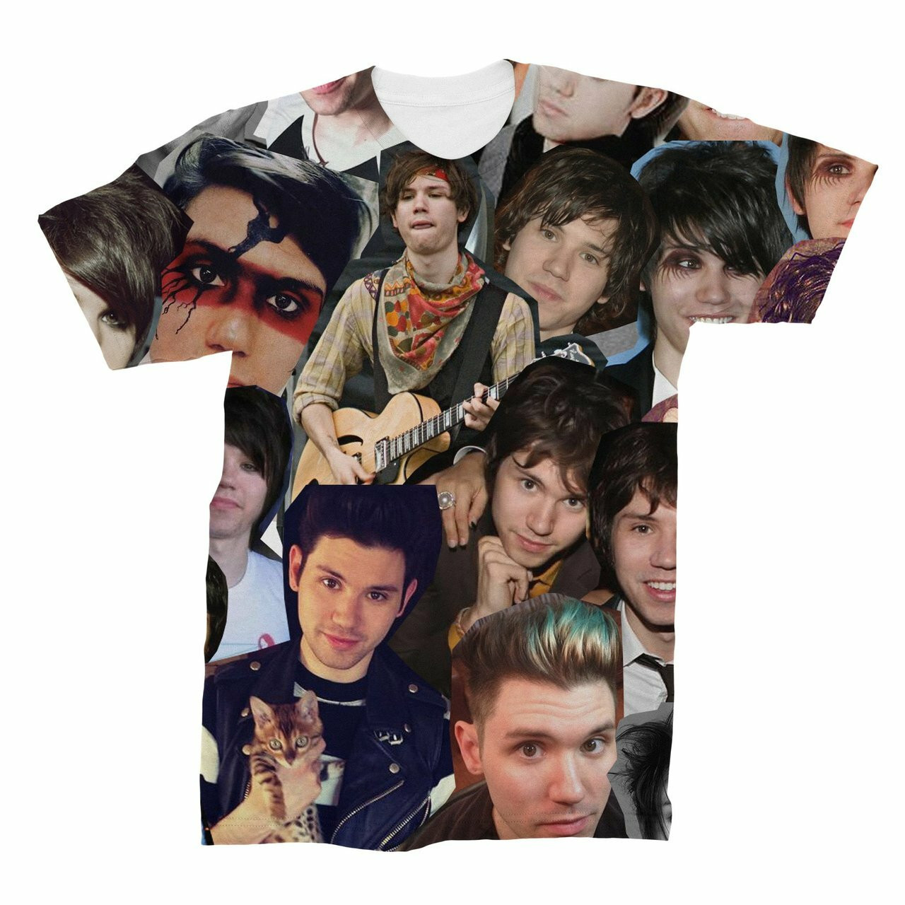 Image of Custom Photo Collage T-Shirt