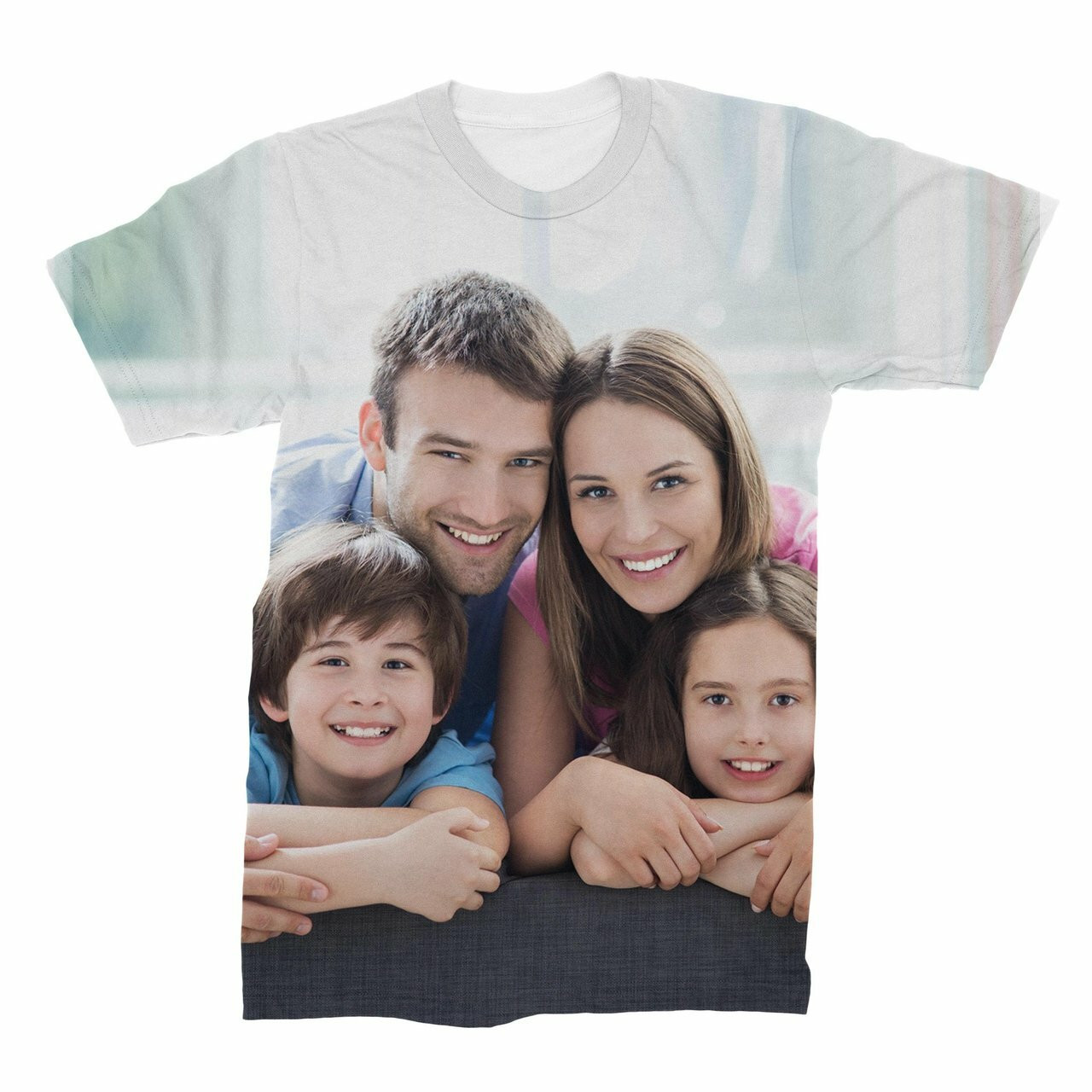 Image of Custom All Over Print Photo T-Shirt