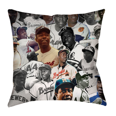 Hank Aaron Photo Collage T-Shirt - Subliworks