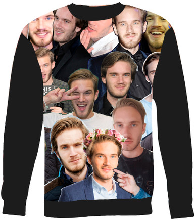 PewDiePie Collage Sweater Sweatshirt - Subliworks