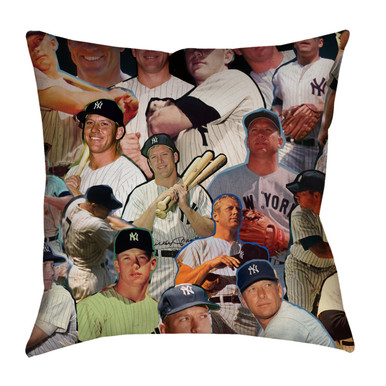 Mickey Mantle Photo Collage T-Shirt