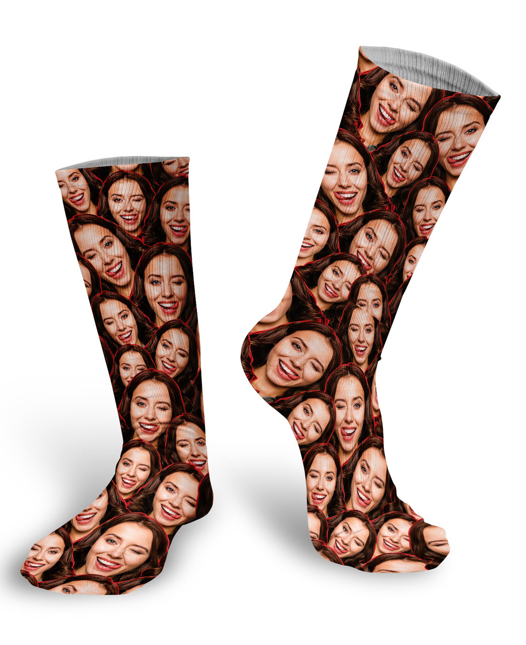 Image of Custom All Over Face Socks