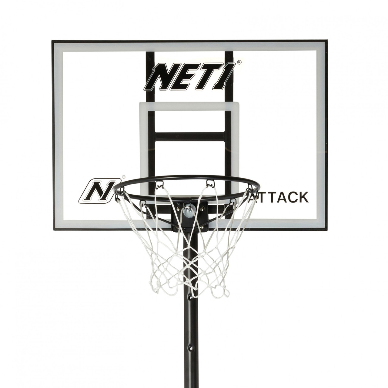 NET1 attack basketball hoop [black]