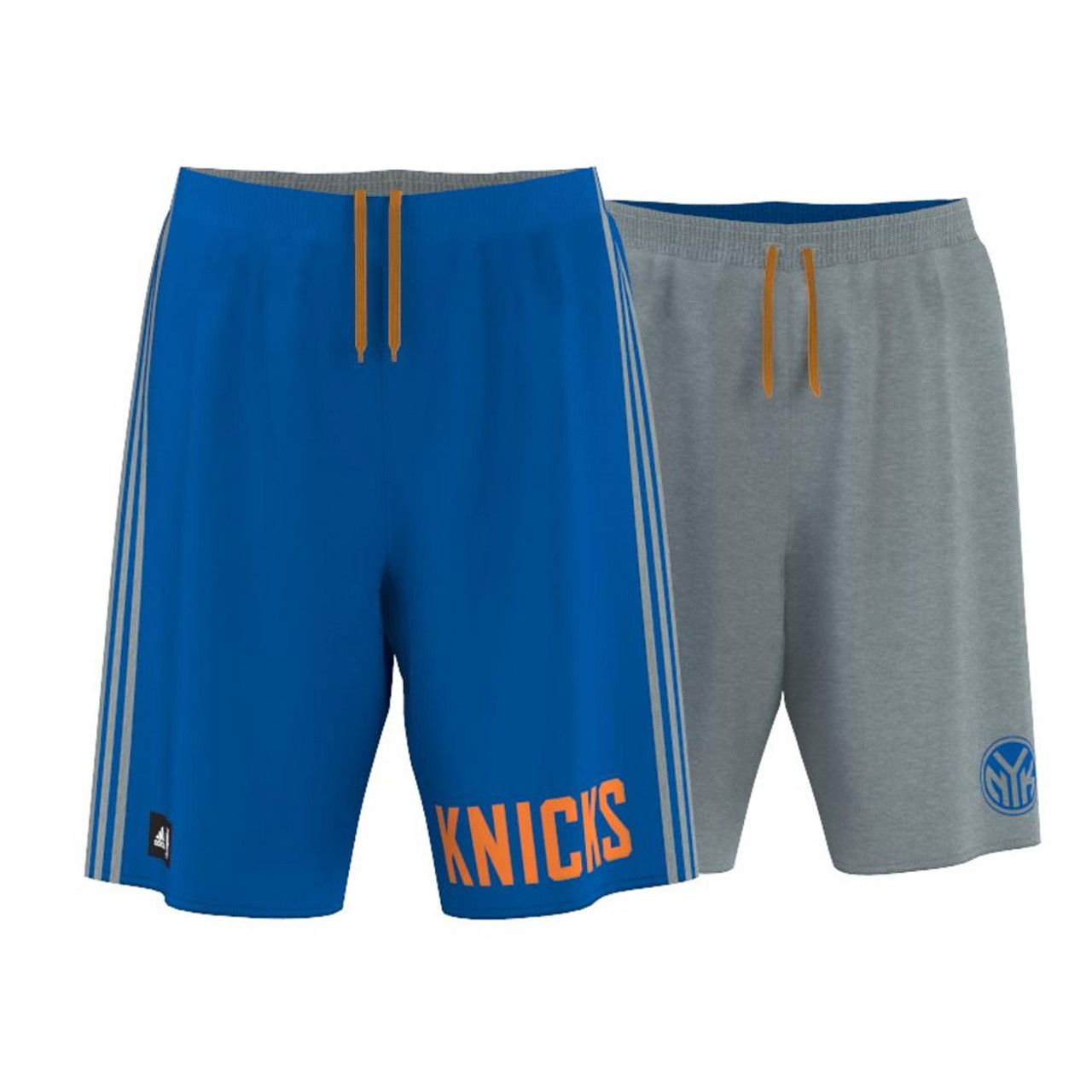 ADIDAS NBA Basketball Oklahoma City Thunder Reversible Shorts [blue]