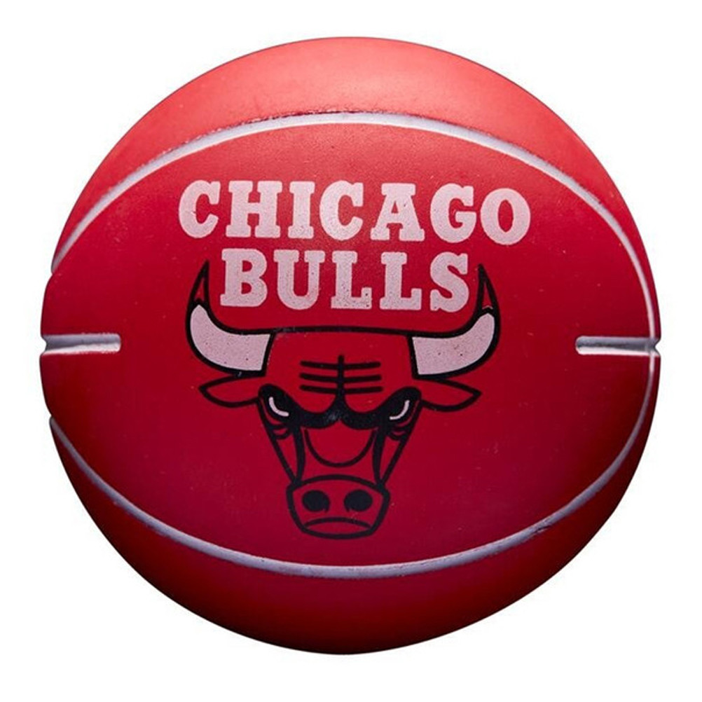 WILSON Chicago bulls NBA team super mini dribbler basketball [red]