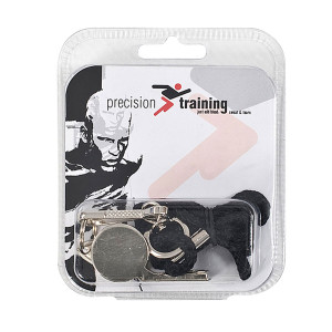 PRECISION metal whistle with lanyard PRECISION metal whistle with lanyard
