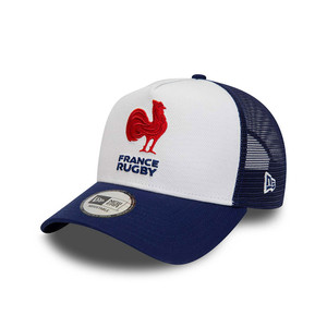 NEW ERA France Rugby A-Frame Trucker Cap [white/royal]
