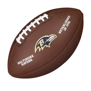 WILSON baltimore ravens NFL official senior composite american football WILSON baltimore ravens NFL official senior composite american football