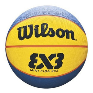 WILSON FIBA 3X3 official replica MINI basketball [blue/yellow]