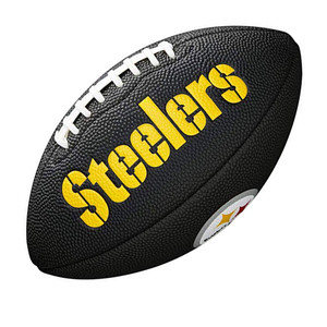 WILSON pittsburgh steelers NFL mini american football black WILSON pittsburgh steelers NFL mini american football black
