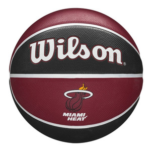 WILSON Miami Heat NBA team tribute basketball [burgundy/black]