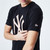 NEW ERA new york yankees logo MLB t-shirt [black/pink]