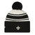 NEW ERA New Orleans Saints NFL sport knit bobble hat [black/cream]