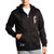 ADIDAS chicago bulls NBA full zip fleece lined basketball hooded sweat [black]