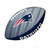 WILSON NFL New England Patriots Junior Team Tailgate Football  [navy/grey]
