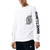 NEW ERA Portland trail Blazers long sleeve tee [white]