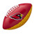 WILSON arizona cardinals NFL peewee [25cm] debossed american football