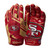 WILSON stretch fit receivers american football gloves - San Francisco 49ers [youth]