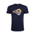 NEW ERA Los Angeles Rams Team Logo NFL Tee Shirt [navy]