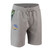 NEW ERA golden state warriors NBA coastal heat shorts [grey]