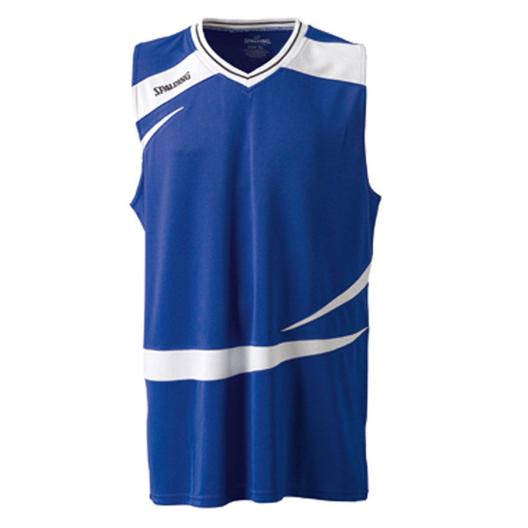 SPALDING basketball training logo tank top [royal]