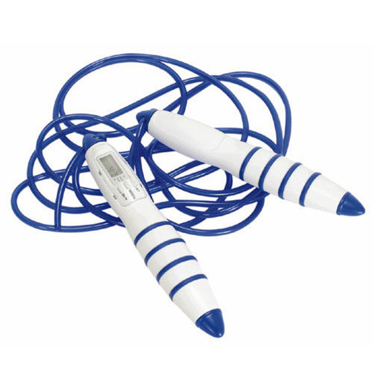 RUCANOR calorie digital skipping rope [white/blue]