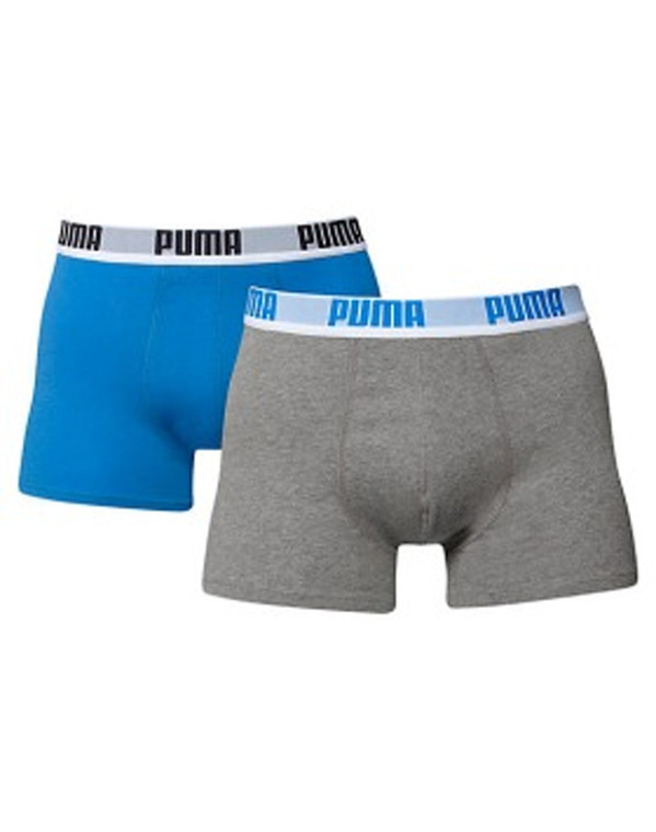 PUMA boxer shorts 2 pack [blue/gey]