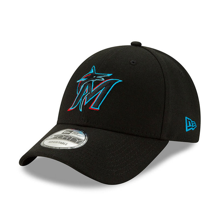 NEW ERA Miami Marlins MLB 9FORTY baseball cap [black]
