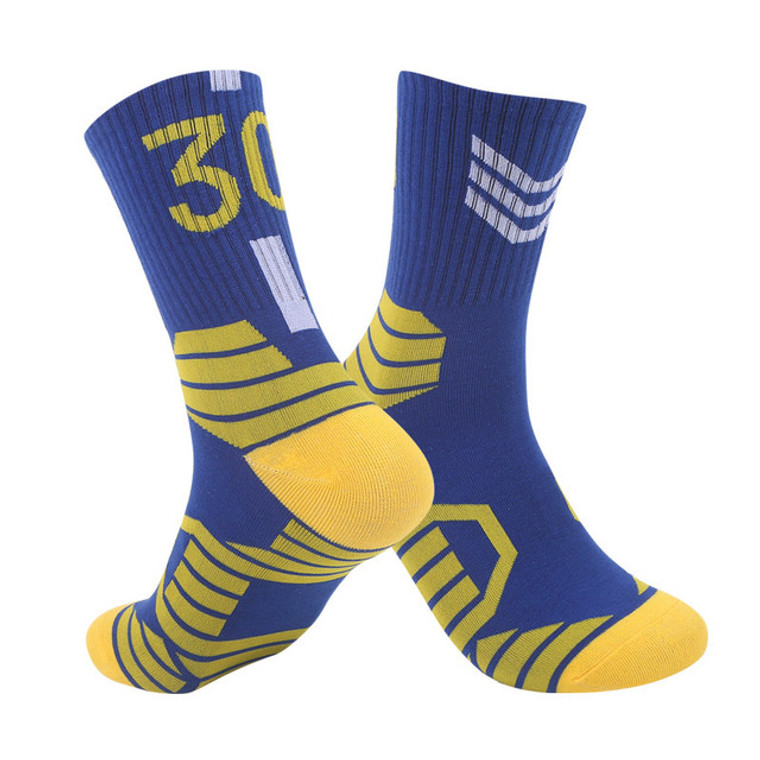 GSW basketball team sport style socks [Curry]