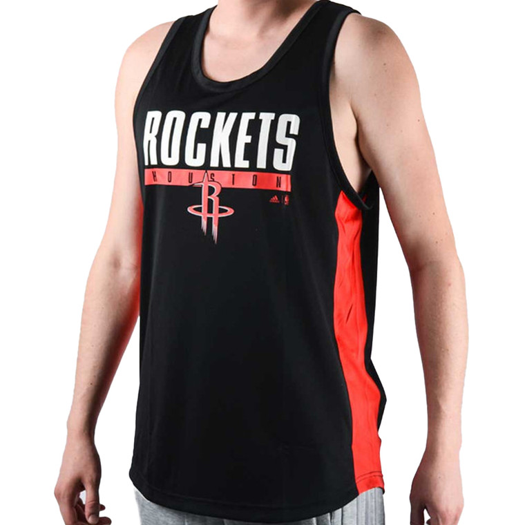 ADIDAS Houston Rockets NBA winter hoops tank [black/red]