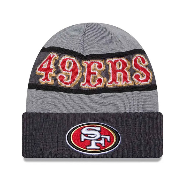 NEW ERA San Francisco 49ers NFL23 beanie hat [grey/red]