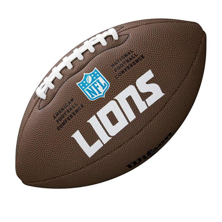 WILSON detroit lions NFL official senior composite american football