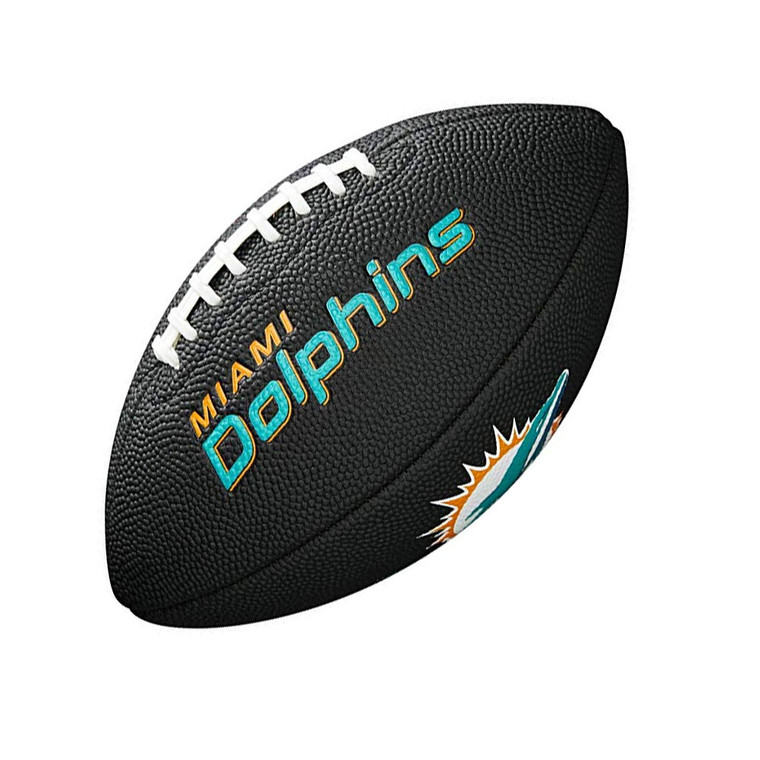 WILSON Miami Dolphins NFL mini american football [black/blue]