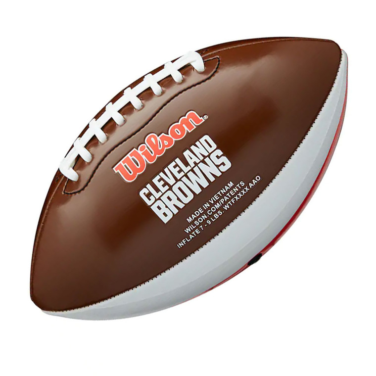 WILSON NFL cleveland browns peewee [25cm] debossed american football