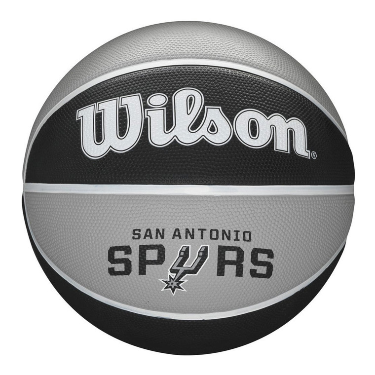 WILSON San Antonio Spurs NBA team tribute basketball [silver/black]